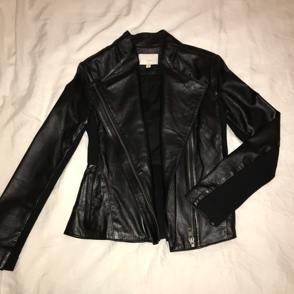 W118 by Walter Baker Black Leather Paula Jacket - Picture 2 of 8
